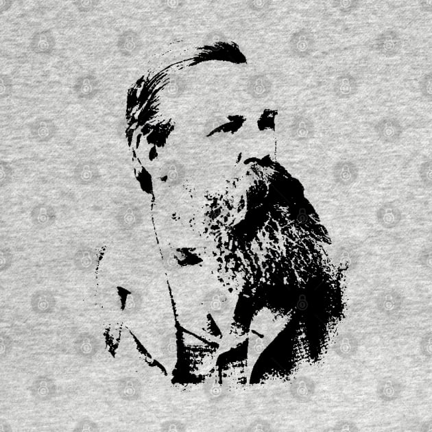 Friedrich Engels Pop Art Portrait by phatvo